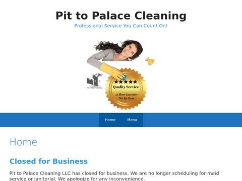 Pit to Palace Cleaning - Excellent Service with Great Results!