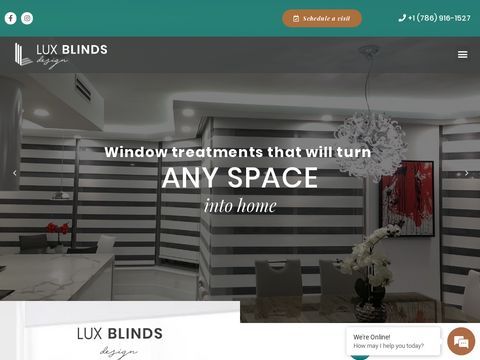 lux blinds design