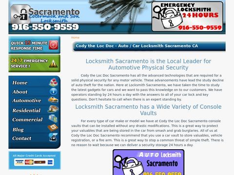 Cotermack and Son Auto Locksmith