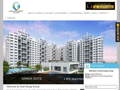 Top Builders Best Real Estate Developers in Pune | Goel Ganga Group