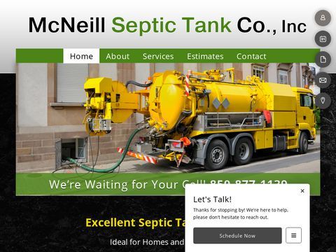 McNeill Septic Tank Co Inc