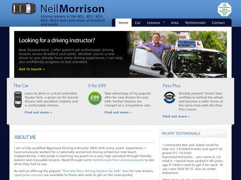 Neil Morrison Driving Lessons in Bradford