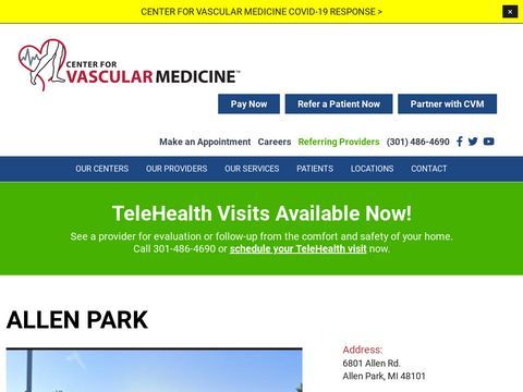 Center for Vascular Medicine - Allen Park