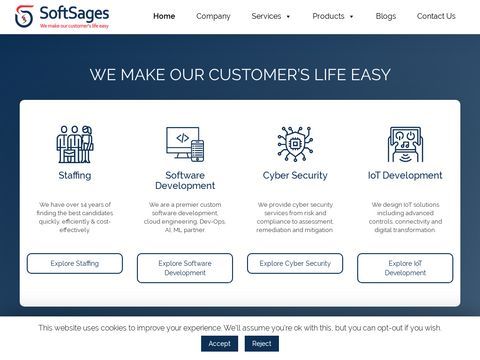 SoftSages Technology | Staffing, Security, Software, IoT