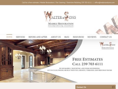 Walter & Sons Marble Restoration and Stone Cleaning