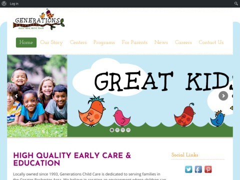 Day Care Rochester, NY: Generations Child Care, Elder Care, Daycare in Rochester New York