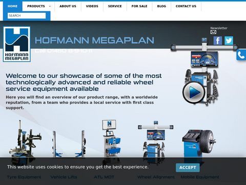 Hofmann Megaplan Wheel Balancers, Wheel Aligners, Tyre Changers and Garage Equipment