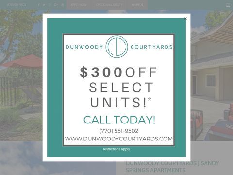 Dunwoody Courtyards Apartments