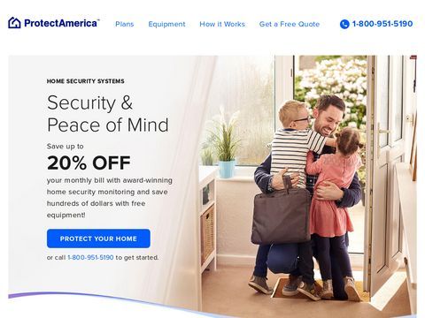 Home Security Systems | Home Alarm Systems | GE Security | Protect America