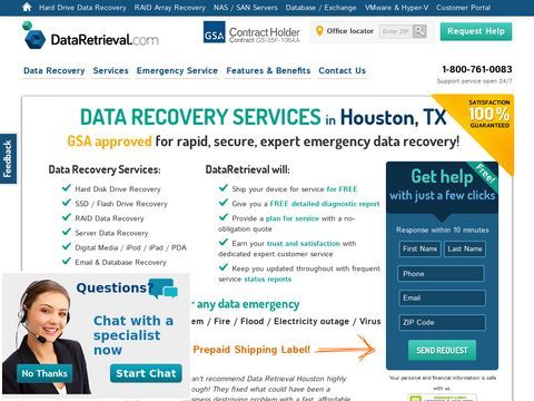 Dataretrieval Data Recovery Service