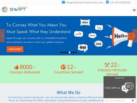 Top eLearning Software Solutions companies India, Swift Elearning