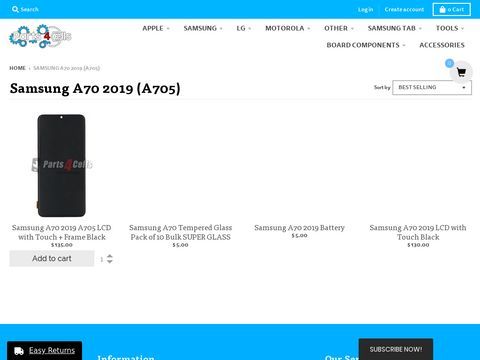 Samsung Galaxy A70 Parts