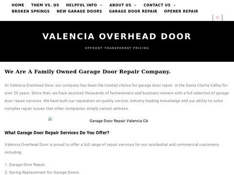 Valencia Overhead Door