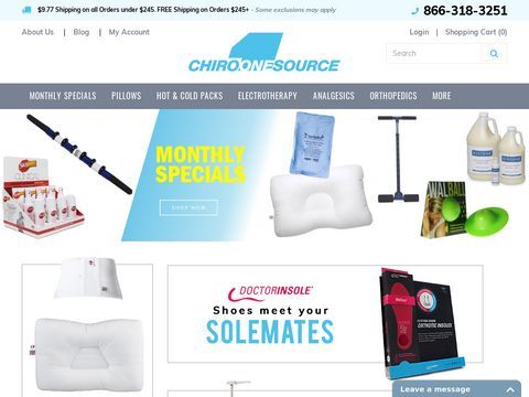 Browse a Variety of Chiropractic Supplies at Chiro One Source