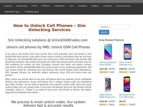 UnlockGSMCodes Unlock your Bell, Virgin, Fido, Rogers, Chatr, Telus, Koodo, Mobilicity, Wind, Sasktel phones