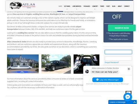 ATLAS LIMOUSINE WASHINGTON DC