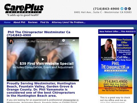 Phil The Chiropractor Westminster 