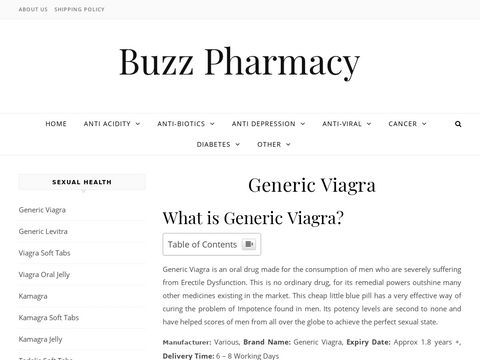 Generic Viagra Safety