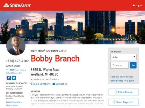 Bobby Branch - State Farm Insurance Agent