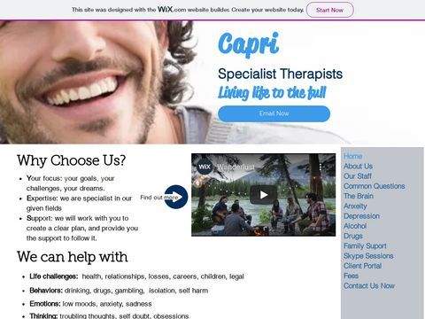 Capri New Zealand Specialist Therapists