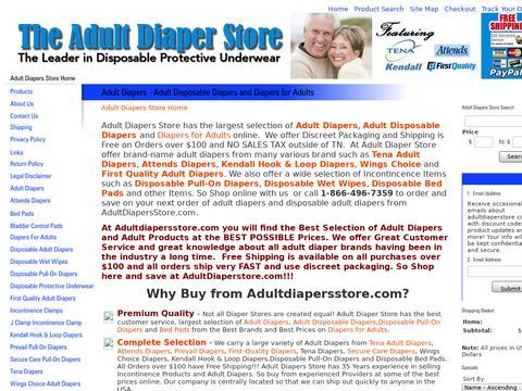 Adult Diapers Store