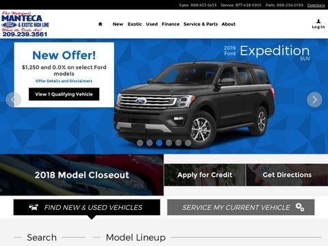 MantecaFord.com - Ford Lincon Mercury and Exotic Cars