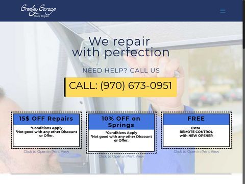 Greeley Garage Door Repair