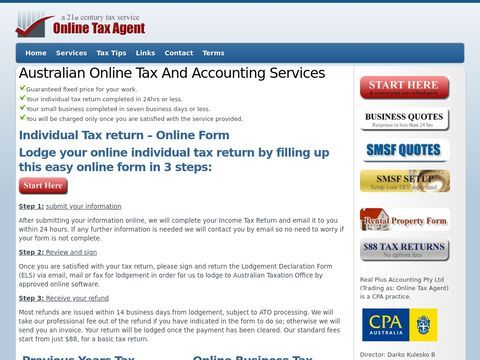 Australian Online Tax Returns