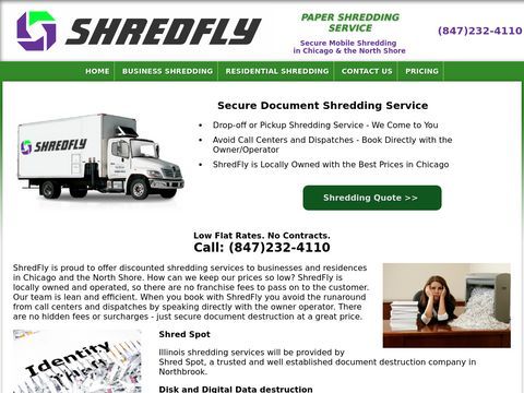 Shredfly Paper Shredding