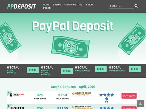 PayPal Deposit