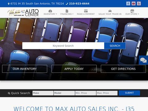 Max Auto Sales, Inc