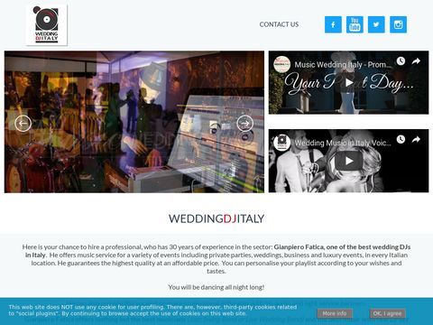 Wedding DJ Italy - Dj for your wedding and events