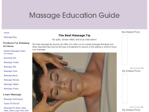Massage Education Guide