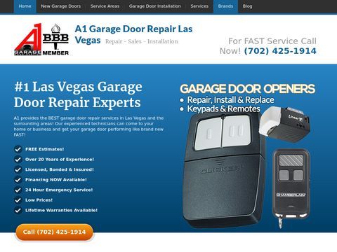 A1 Garage Door Repair Las Vegas