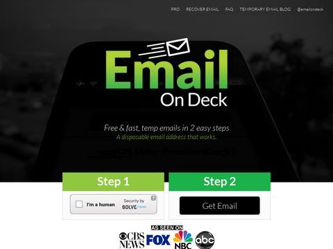 Free Temp Email - EmailOnDeck.com