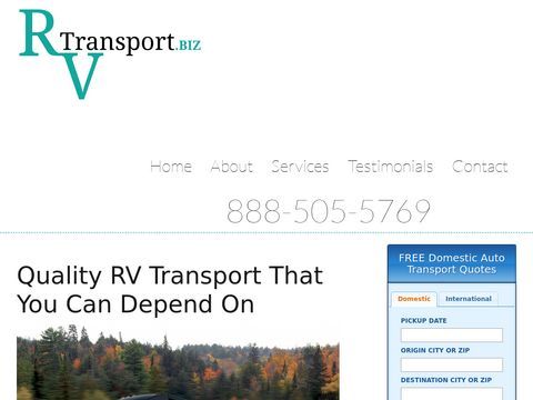 RV Transport