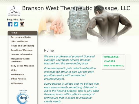 Branson West Therapeutic Massage LLC