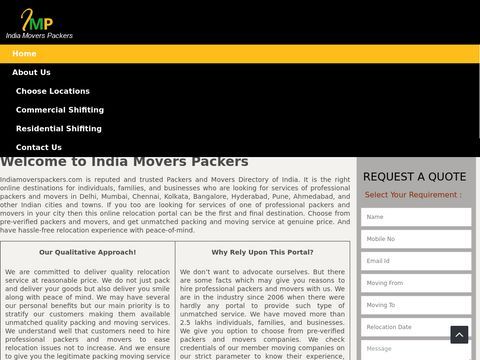 Packers Movers, Movers and Packers