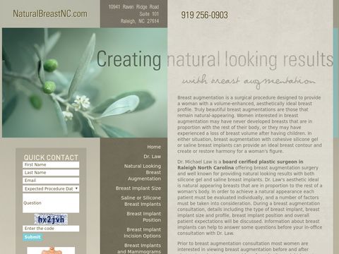 naturalbreastnc.com - breast augmentation north Carolina