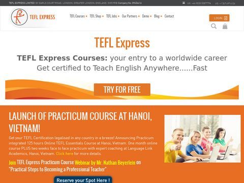 TEFL Courses - TEFL Jobs - TEFL Accreditation | TEFL Express