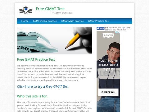 Free Gmat Test-Free practice test on Gmat math and Gmat verbal,practice test with 800 level tough questions