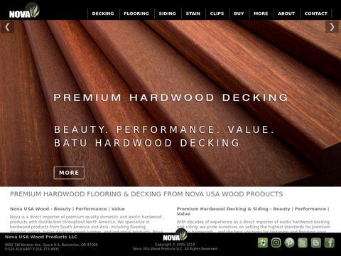 Nova USA Wood Products -