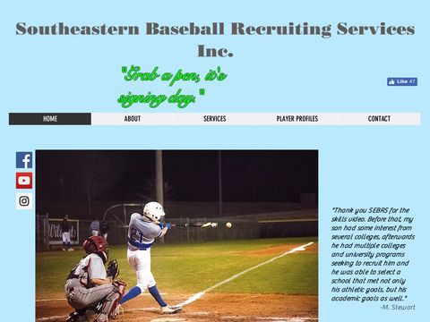 Southeastern Baseball Recruiting Services