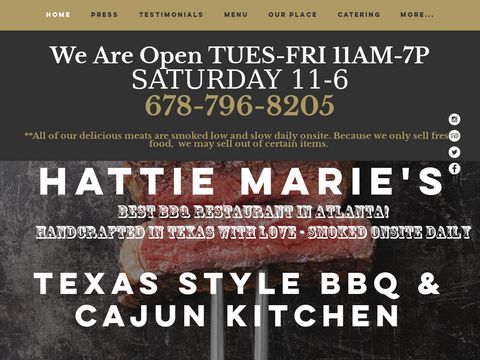 Hattie Maries Texas Style BBQ & Cajun Kitchen