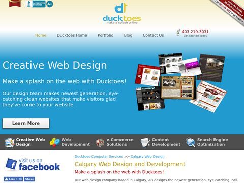 Ducktoes Web Design and Web Development