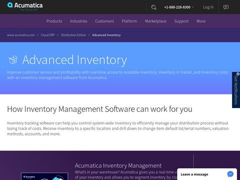 Inventory Management:Acumatica