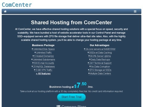 Business Hosting - ComCenter