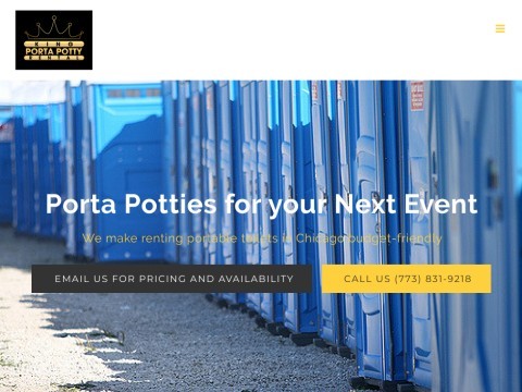 King Porta Potty Rental Chicago