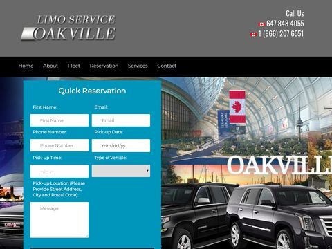 Limo Service Oakville