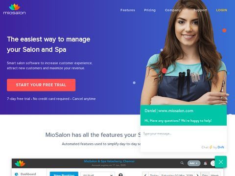 MioSalon – Online Spa and Salon Scheduling Software